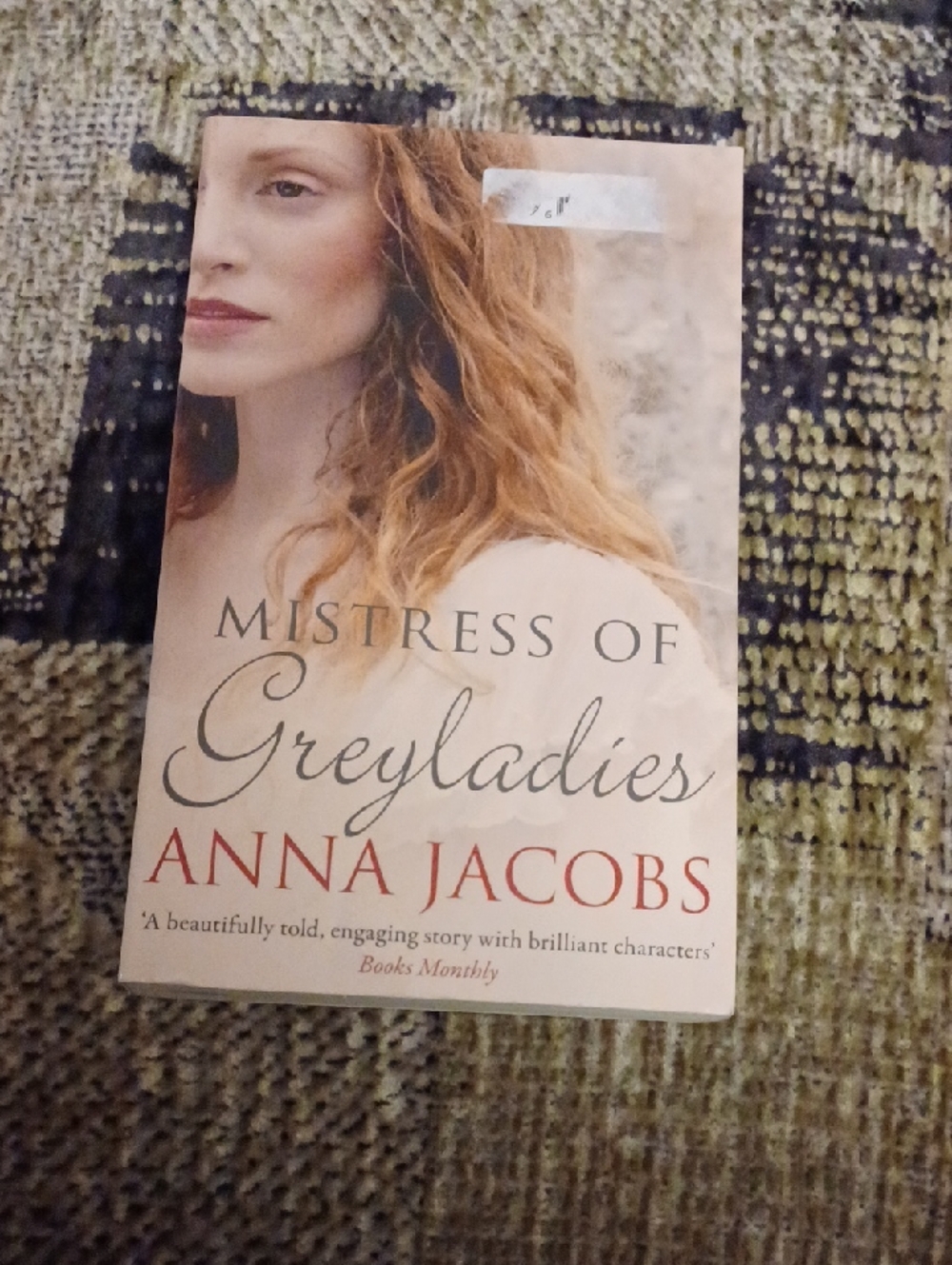 $4 Add-on "Mistress Of Greyladies" By Anna Jacobs - Paperback Book